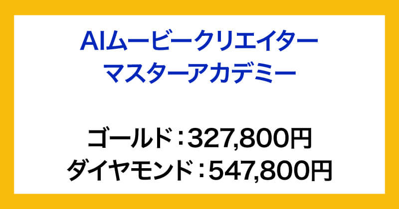 AIムービークリエイターマスターアカデミーについて